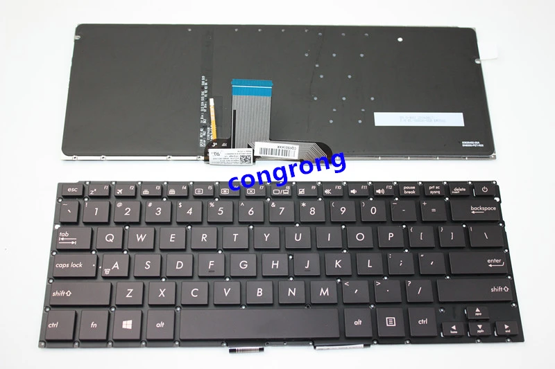 Клавиатура для ноутбука Asus ZenBook UX310 UX310UA UX310UQ U4000 U4000U U4000UQ Series с черной