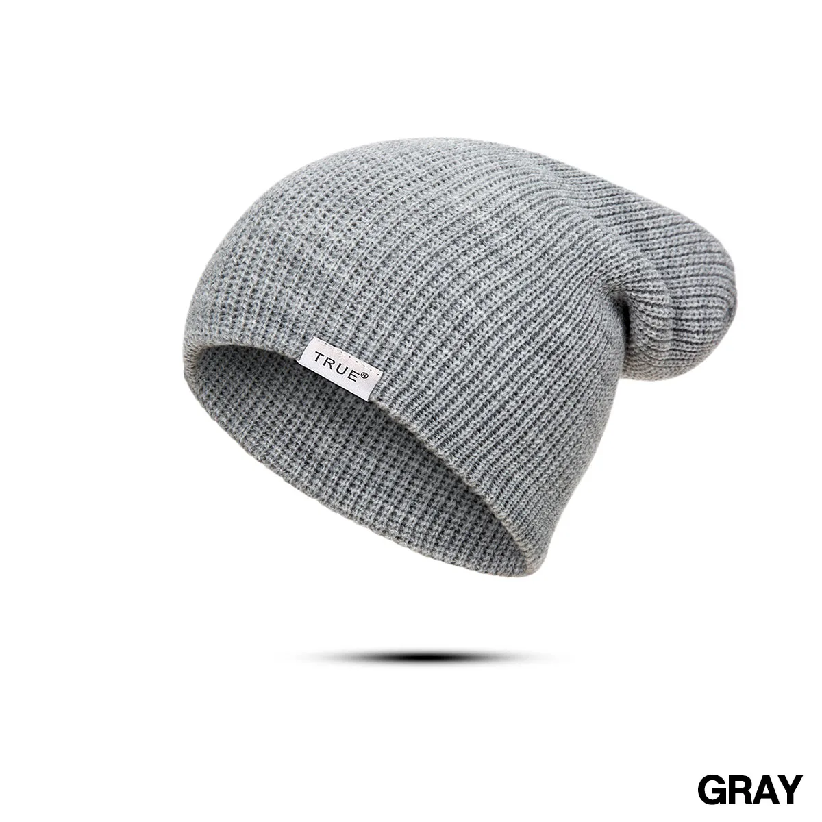 grey YEABIU, модные женские шапки, зимняя женская шапка для мужчин, теплые женские шапки бини, Хлопковые вязаные женские шапки с черепом, мужские шапки Skullies - Цвет: grey