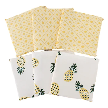 

6pcs Cotton Blend Square 30x30cm Bedroom Breathable Bedding Crib Bumper Pads Machine Washable Baby Safe Home Padded Protector