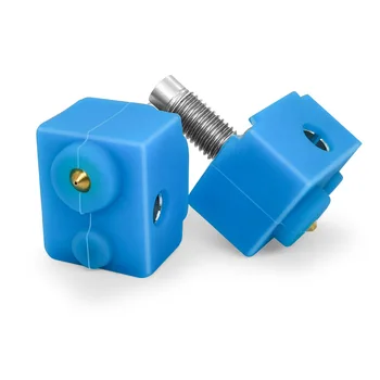 

For E3D V6 Sky Blue Silicone Insulation Cover High Temperature Insulation 3D Printer Parts Heating Block Insulation Cotton