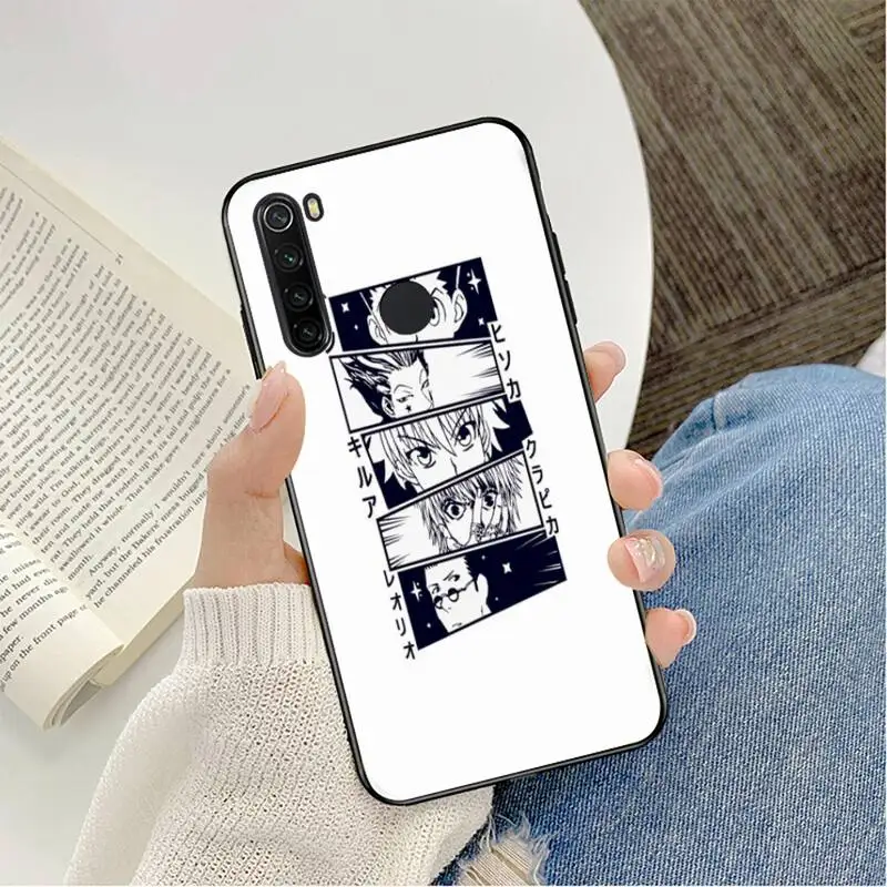 Hunter x Hunter Phone Case For Redmi note 8Pro 8T 9 Redmi note 6pro 7 7A 6 6A 8 5plus note 9 pro Luxury Soft Protector Cover