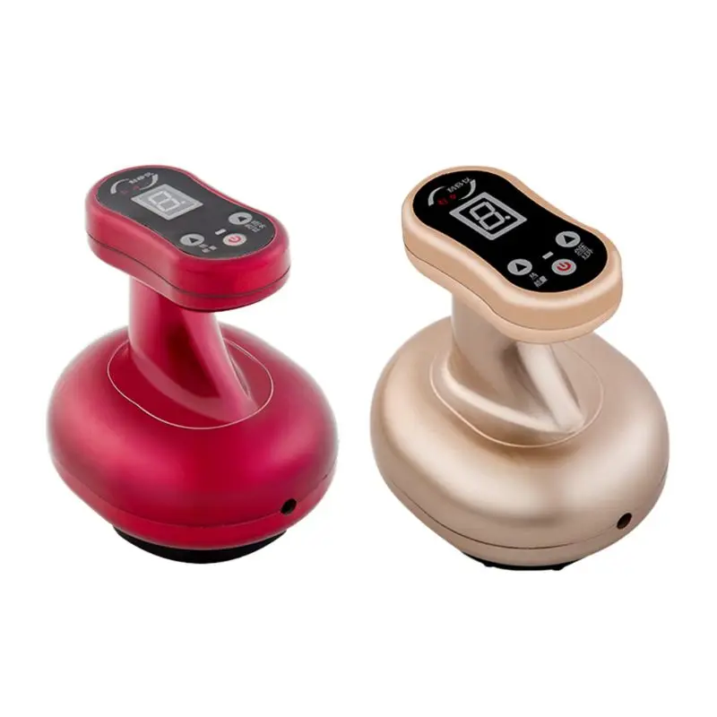 

Electric Scraping Massager 9 Modes Meridian Dredge Lymphatic Drainage Vacuum Cupping Home Hot Compress Physiotherapy Machine