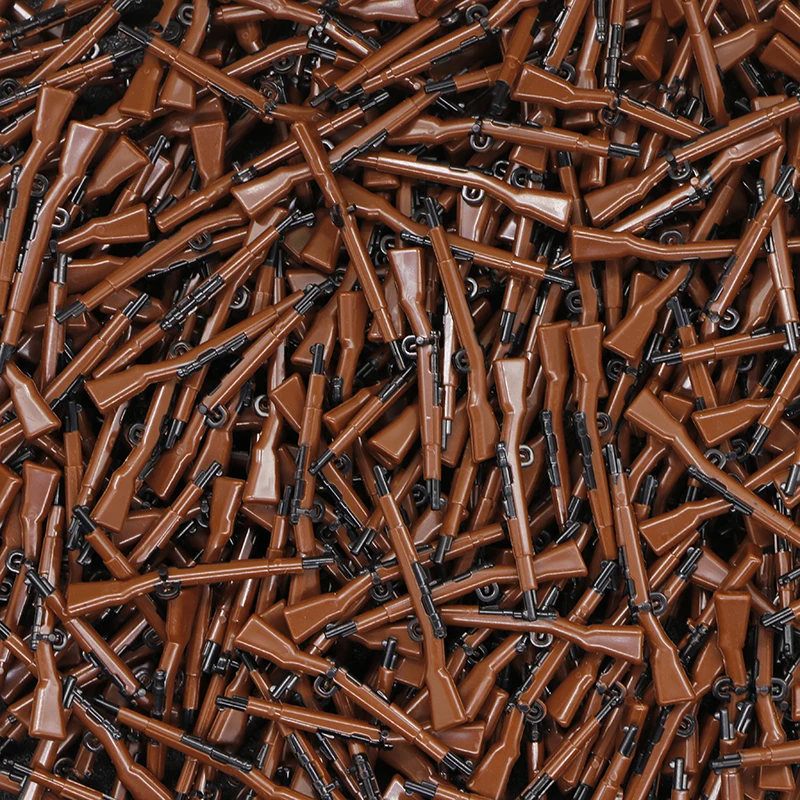 lego military ww2 weapon guns blocks