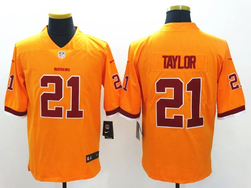 AS PICTURE Сшитые мужские рубашки из джерси с принтом "waper Sean Taylor Ryan Kerrigan Josh Norman Derrius Guice" - Цвет: AS PICTURE