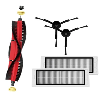 

Detachable Main Brush Hepa Filter Black Side Brush Mop Cloth for Xiaomi Vacuum 1St Roborock S50 S51 S55 E35 T60 T61 Roborock 2