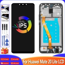 

ML1 6.3" Original LCD For Huawei Mate 20 Lite LCD Display Touch Screen Digitizer With Frame For Mate 20 Lite LCD SNE-LX1