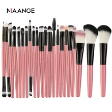 Maange 22 Uds Set de brochas de maquillaje de ojos de herramientas de belleza-frontera polvo de la Fundación de sombra de ojos cosméticos herramientas de belleza, Maquiagem