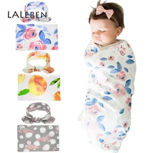 Одеяла для новорожденных с цветочным рисунком, обертывающая ткань с кроличьими ушками, костюм, повязка на голову для младенцев 0-3 месяцев, модная одежда для фотосъемки новорожденных
