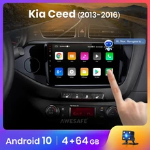 AWESAFE PX9 para KIA Cee 'd CEED JD 2012-2016 Radio Multimedia reproductor de video GPS No 2din 2 din Android 10,0 2GB + 32GB