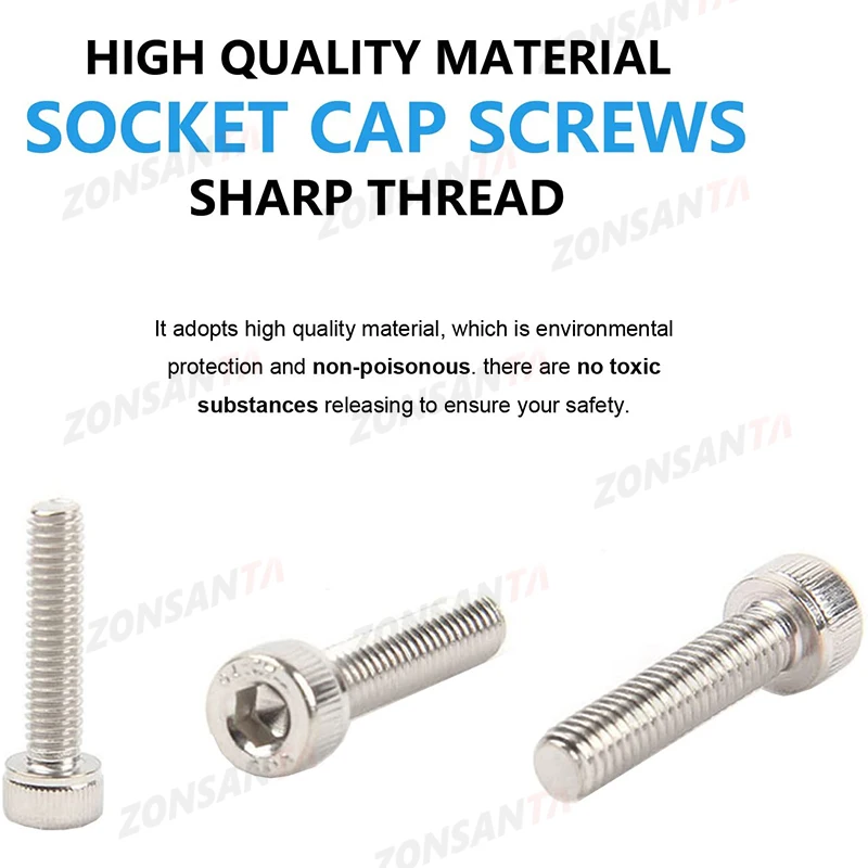 Cup head hexagon socket screw Set 2