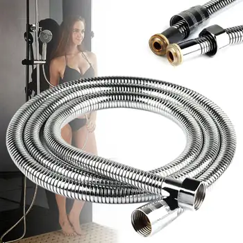 

New 1.5m Stainless Steel Flexible Explosion-proof Bathroom Shower Plumbing Hose flexible tube pipe fro bathroom
