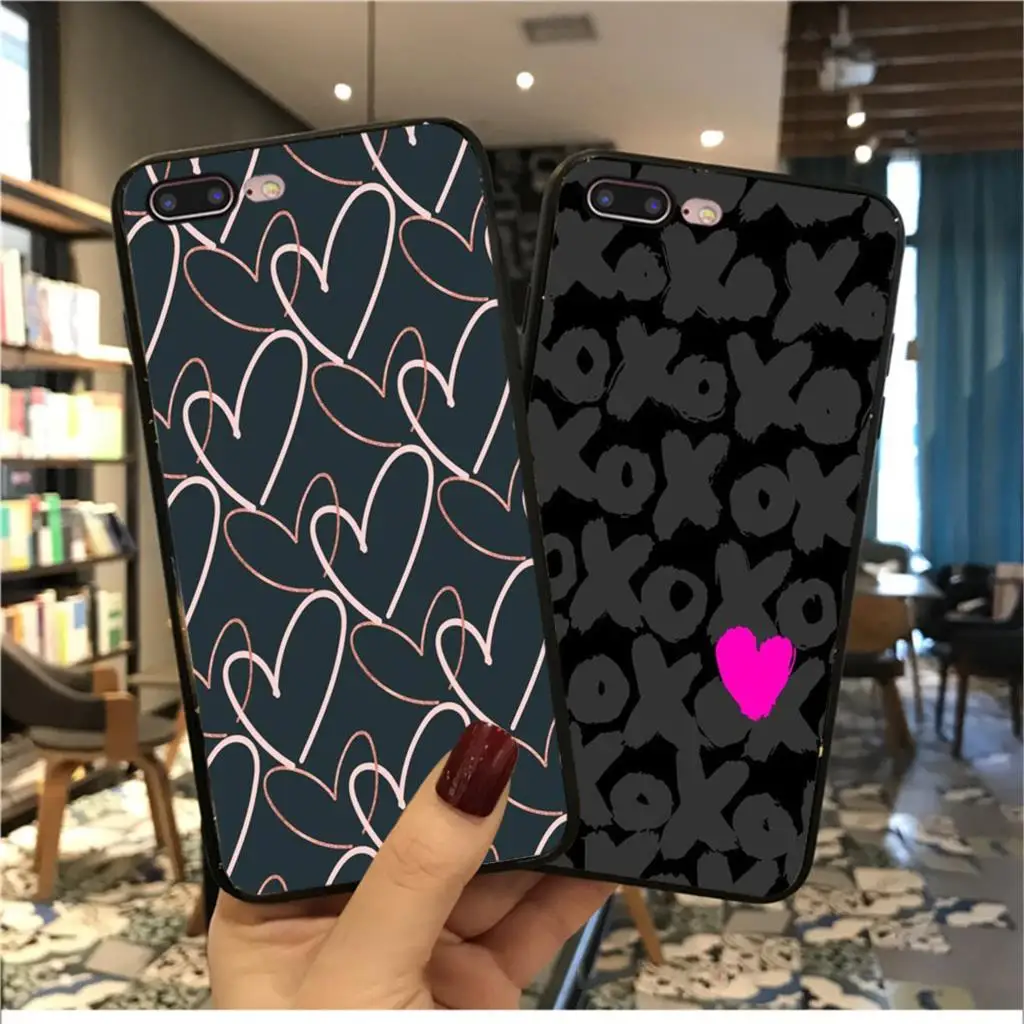 Yinuoda мягкий силиконовый черный чехол для iPhone X XS MAX 6 6s 7 7plus 8 8Plus 5 5S SE XR | Мобильные