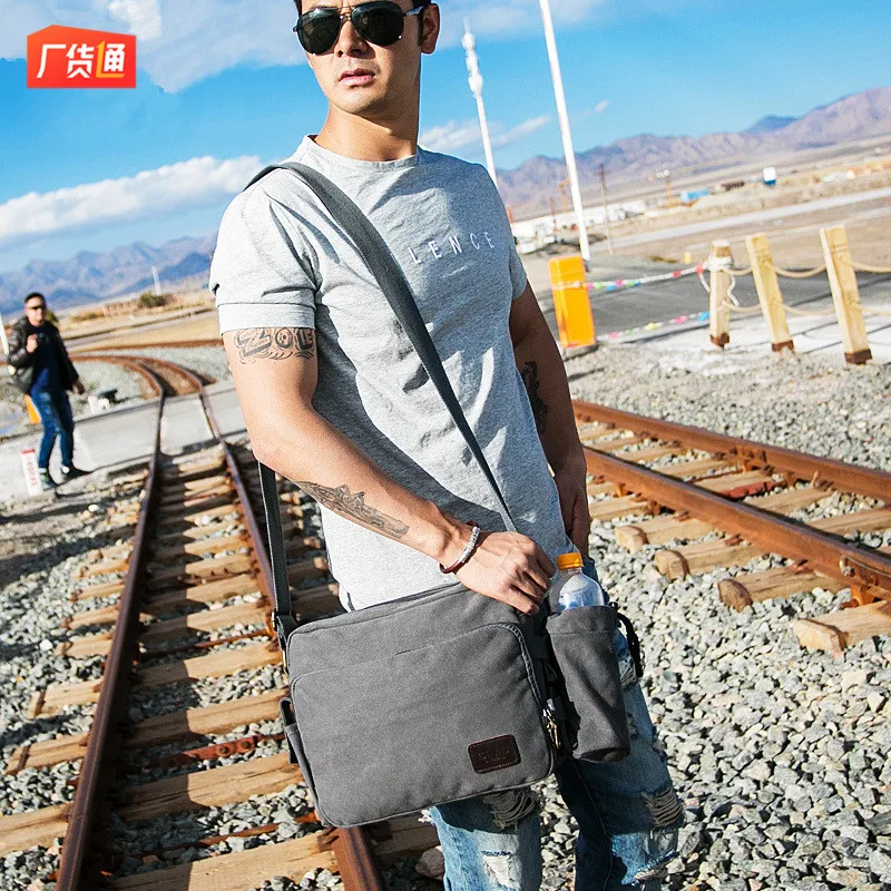 

Tool Handbag Thinking Pastoral Soft Leather Clutch Bag 2019 New Style Men Genuine Leather Chest Pack Leg