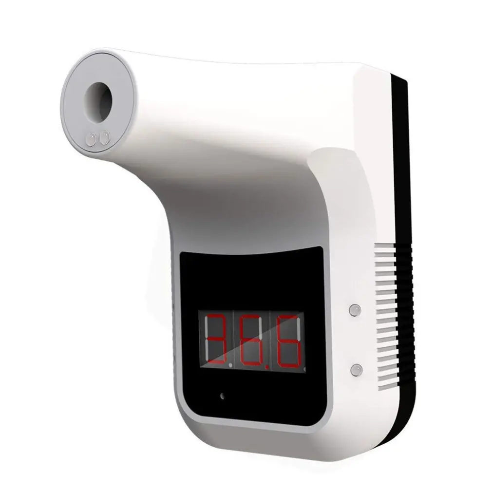 New Wall Mounted Non contact Infrared Thermometer Digital K3 Pro Forehead Hand Temperature Sensor Laser Gun With Fever Alarm|Temperature Instruments| - AliExpress