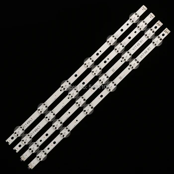 

Novo Kit 4 PCS tira CONDUZIDA Para LG 49UV340C 49UJ6565 49UJ670V V17 49 R1 L1 ART3 2862 2863 6916L-2862A 6916L-2863A