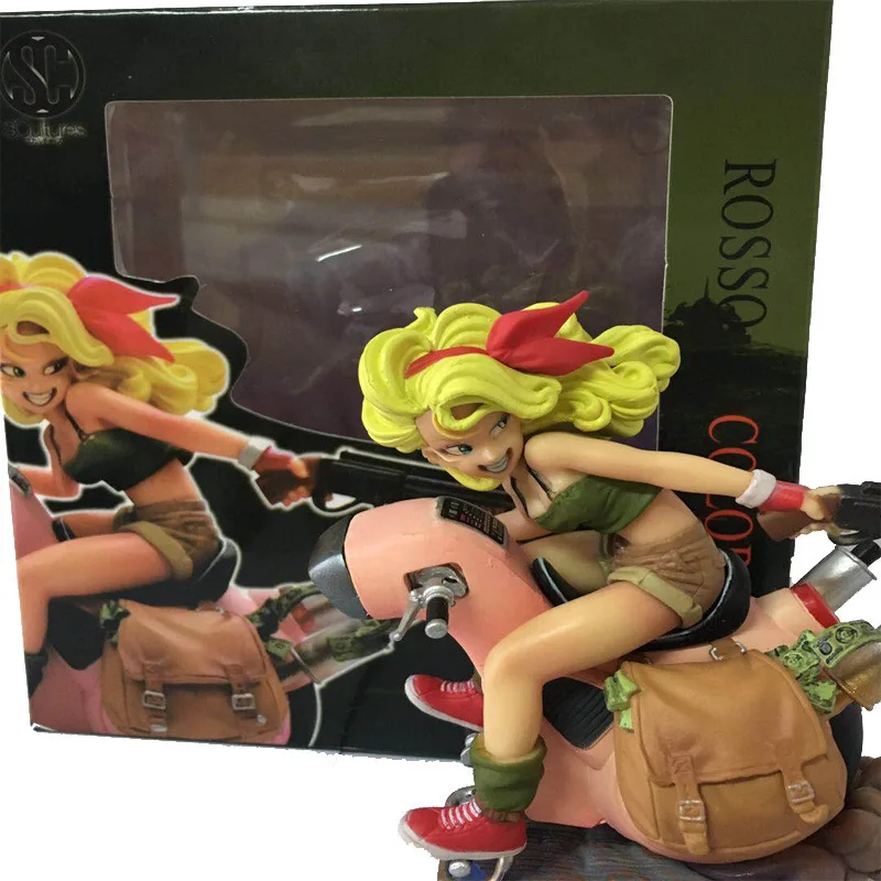 

Dragon Ball Beauty Locomotive Frankie lan qi Pink Red Boxed Garage Kit Model Ornaments