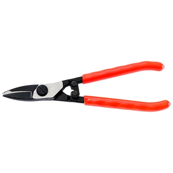 

WSFS Hot 7 inch Metal Sheet Shears Steel Straight Head Tin Snips Scissor for Metal Iron Sheet Cutting Hand Tools