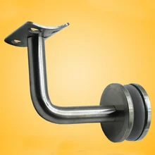 1х поручень из нержавеющей стали, ограждение, крепление для рельса, поддержка лестницы, настенный кронштейн