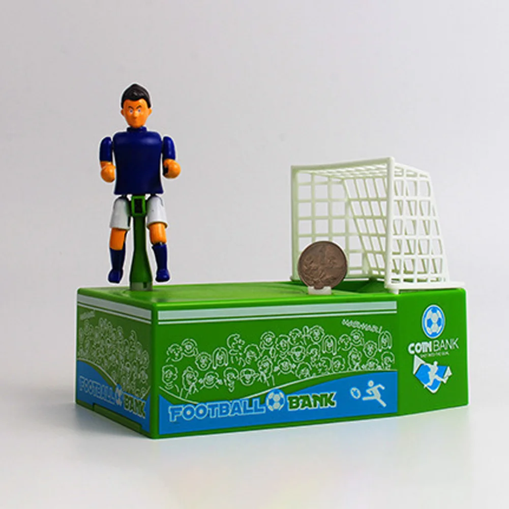 Копилка футболист забивающий монету. Копилка футболист забивающий монету. Интерактивная копилка для детей. Игрушка копилка футболист. Интерактивная копилка.