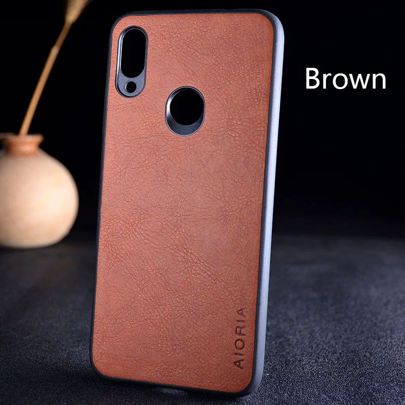 Для xiaomi redmi note 7 8 pro Чехол funda роскошный кожаный винтажный кожа с рисунком Litchi capa чехол для xiaomi redmi note 7