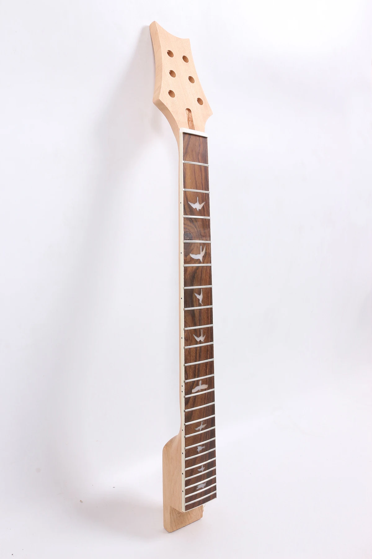 255-648-mm-2475-inch-628mm-22-fret-electric-guitar-neck-unfinished-mahogany-make-and-rosewood-fingerboard-2475-inch