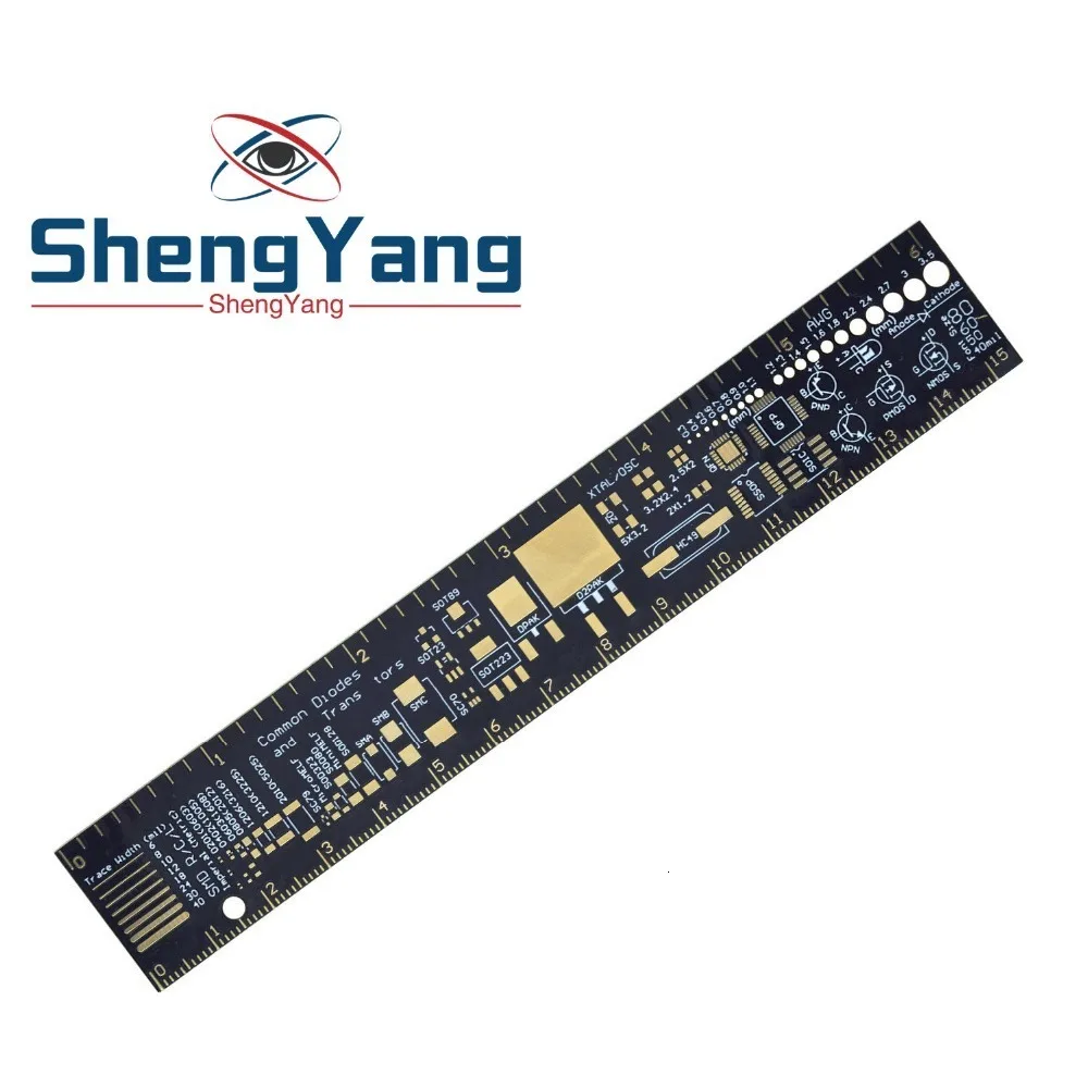 ShengYang PCB линейка для электронных инженеров для гиков, производителей для фанатов Arduino, PCB линейка, PCB упаковочные блоки v2-6