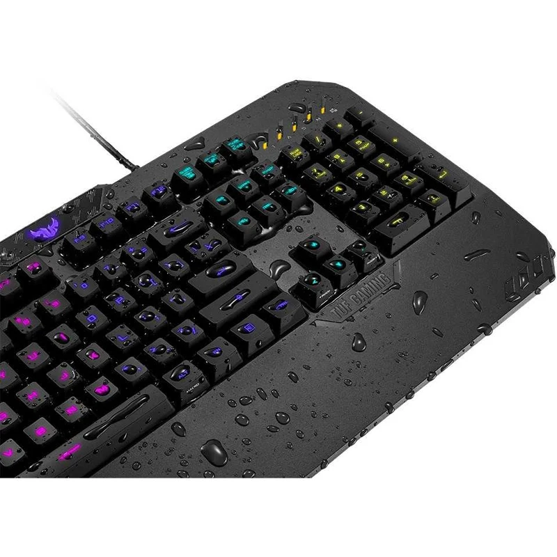 Клавиатура Asus TUF Gaming K5 механическая черный USB Multimedia for gamer LED
