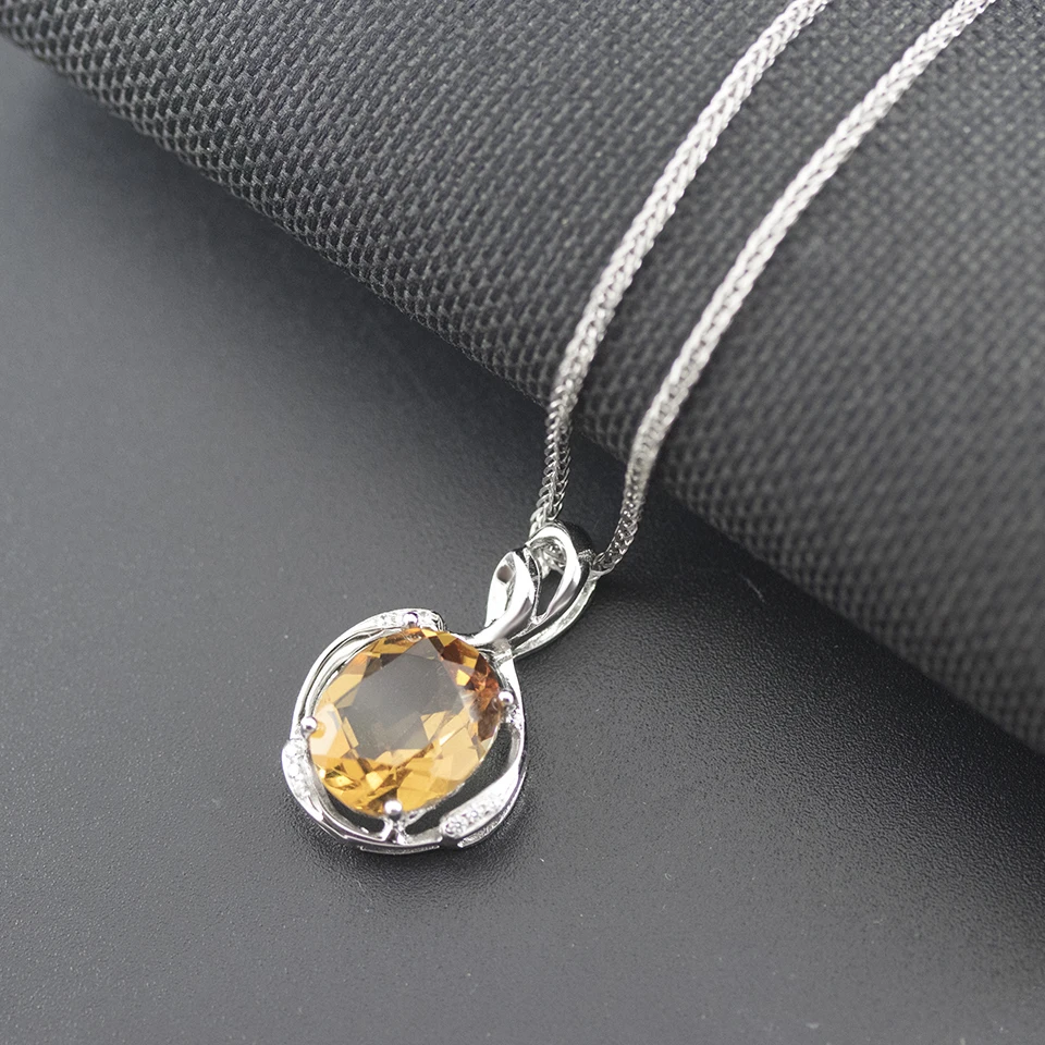 Bolai Овальный 12*10 мм Ожерелье с кулоном из сультанита, серебро 925 пробы, 4.22ct, изменение цвета, создаваемый диаспор, драгоценный камень, ювелирные изделия для женщин