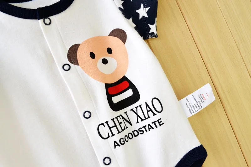 Baby Girl Rompers Summer Toddler Clothing Sets Cotton Short Sleeve Infant Jumpsuits Newborn Climbing Costume Baby Boys Clothes