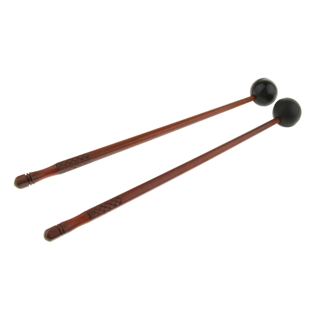 1 Pair Tongue Drum Mallets Soft Rubber Head Drum Mallets Sticks for Drums  Tongue Drums and Keyboard Percussion 