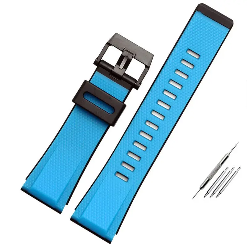Blue Спорт на открытом воздухе силиконовые часы ремешок браслет для Casio GA-2000 Смарт часы - Цвет: Blue