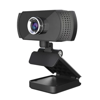 

Widescreen Video Work Home Accessories 720P HD Webcam Built-in Microphone USB Web Camera for Laptop Desktop Computer