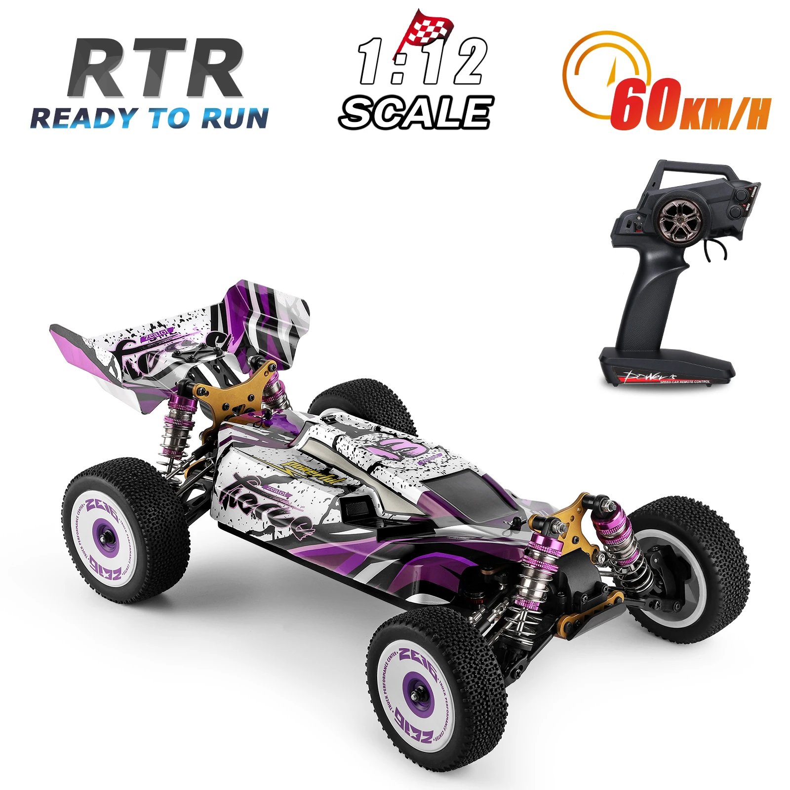 60 Km/H Nuovi Giocattoli Wltoys Rc Drift Racing Car Rc Car 4Wd 2.4G Telaio In Metallo Ad Alta Velocità Buggy Climbing Car Telecomando Regali Per Auto