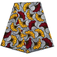 Высокое качество хлопок Анкара ткань Африканский настоящий воск принт настоящий Африканский вощеная ткань хлопок ткань для свадебного платья 6 ярдов