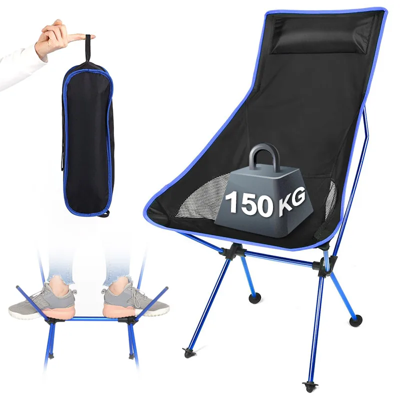 Good Buy Folding Chair Ultralight Picnic Fishing-Bbq Outdoor Portable Camping Travel Hiking Home QMrXe1zmQ3X