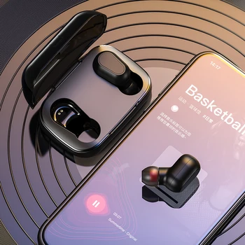 

L21 TWS Wireless bluetooth headphone Waterproof 9D Stereo Headset Bluetooth 5.0 Touch Control Earbuds 350mAh PowerBank Earphones