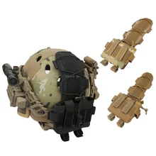 Тактический чехол MK2 чехол для аккумулятора для шлема страйкбола охотничий камуфляжный чехол для батареи военный боевой Быстрый Шлем Сумка