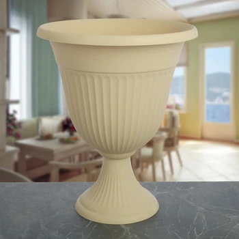 

Flowerpot-flowerpot d = 35 cm, 12.6 l "Libya", color white clay