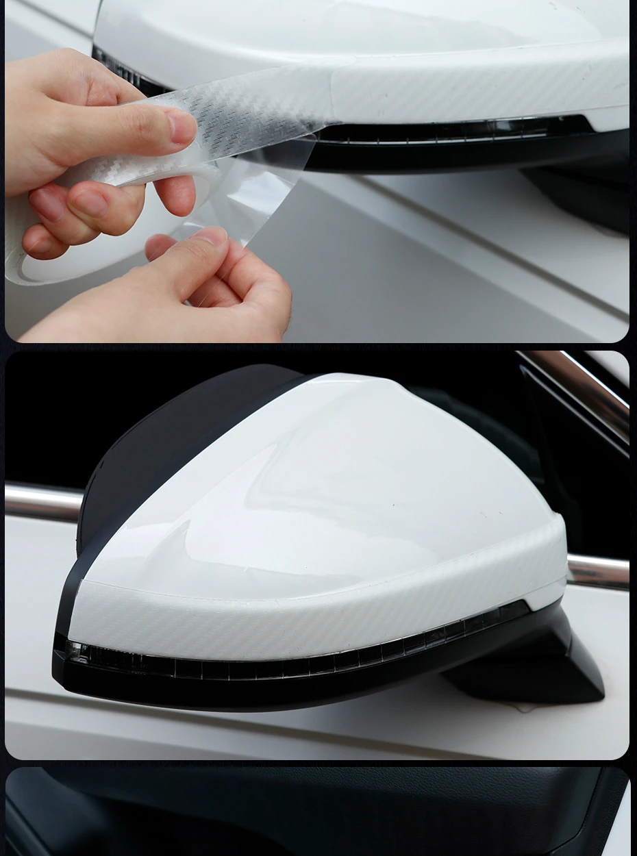 Car Door Protective Sticker Transparent Nano Tape 10m Car Stickers Styling Mouldings Auto Bumper Protector Films Anti Collision
