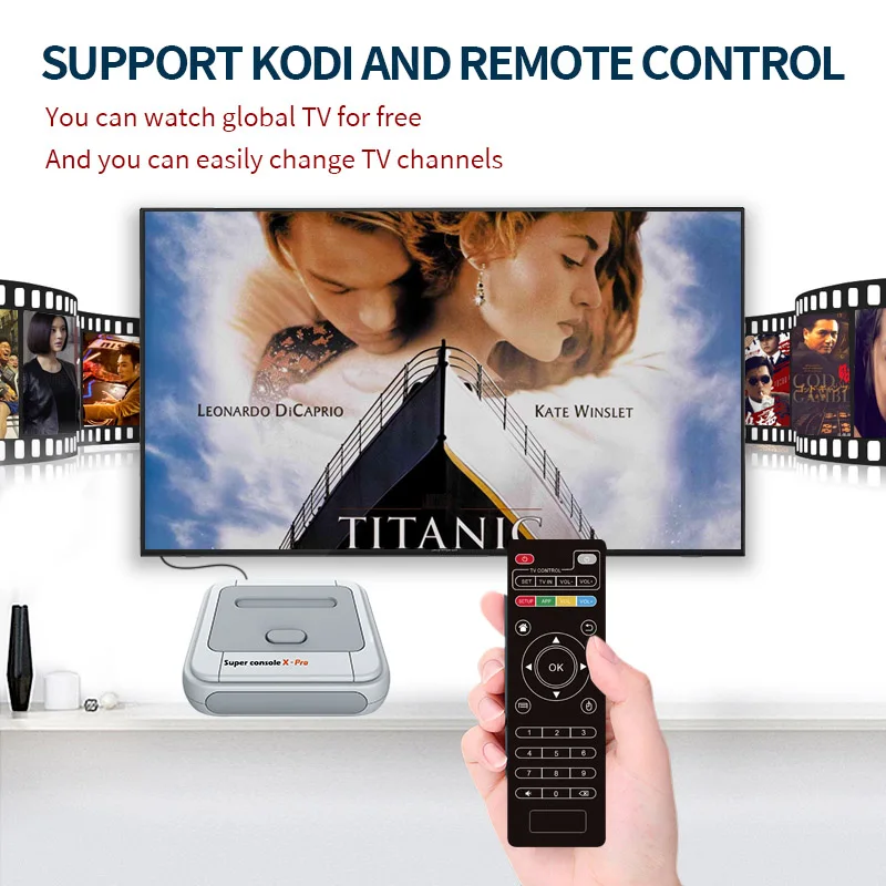 4K konsola do gier TV wideo Super konsoli X Pro wbudowana 50000 gra Retro dla PSP/PS1/DC/N64 podwójny System odtwarzacz do gier z 2 Gamepad 5 4K konsola do gier TV wideo Super konsoli X Pro wbudowana 50000 gra Retro dla PSP/PS1/DC/N64 podwójny System odtwarzacz do gier z 2 Gamepad 5