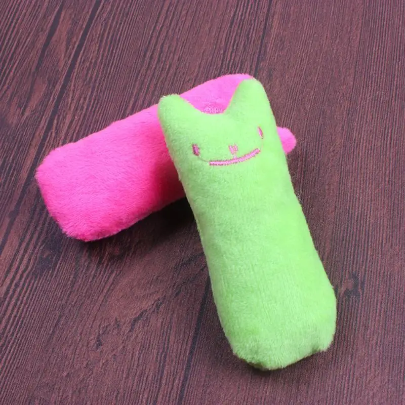 Pet supplies short plush catinp toy Cat toy health Short Plush Cat Toy catnip toy cute and 5 colors available