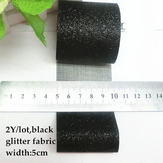 black IBOWS 10 ярдов 2 ''50 мм блестящая кожаная лента кожаная тканевая лента для самодельные банты для волос аксессуары материалы подарочная упаковка - Цвет: black