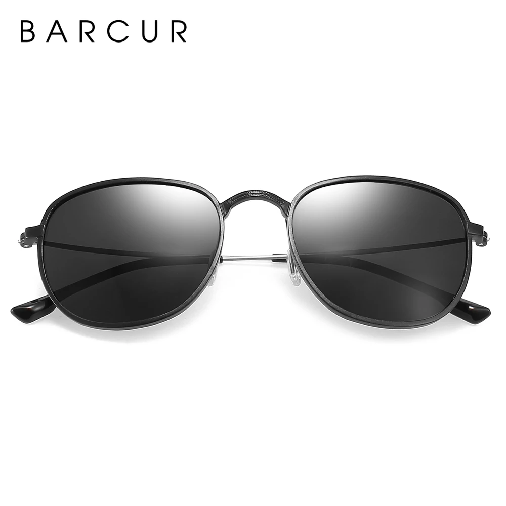 BARCUR новый алюминиевый шестигранный дизайн солнцезащитные очки мужские поляризованные солнцезащитные очки для женщин очки BARCUR новый алюминиевый шестигранный дизайн солнцезащитные очки мужские поляризованные солнцезащитные очки для женщин очки