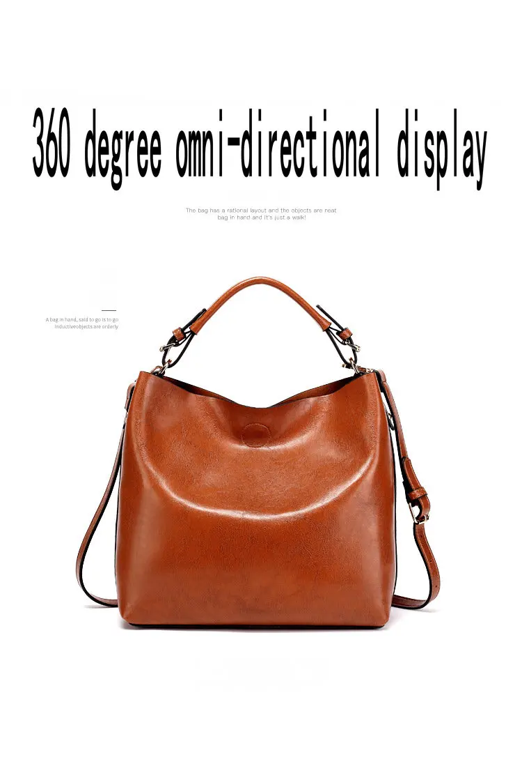 Women's single shoulder bag oblique satchel bag simple handbag European and American retro mother bag
