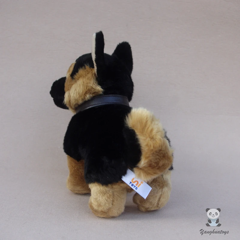 Cute plush animals dolls toy children birthday gifts Leashing shepherd doll toys soft
