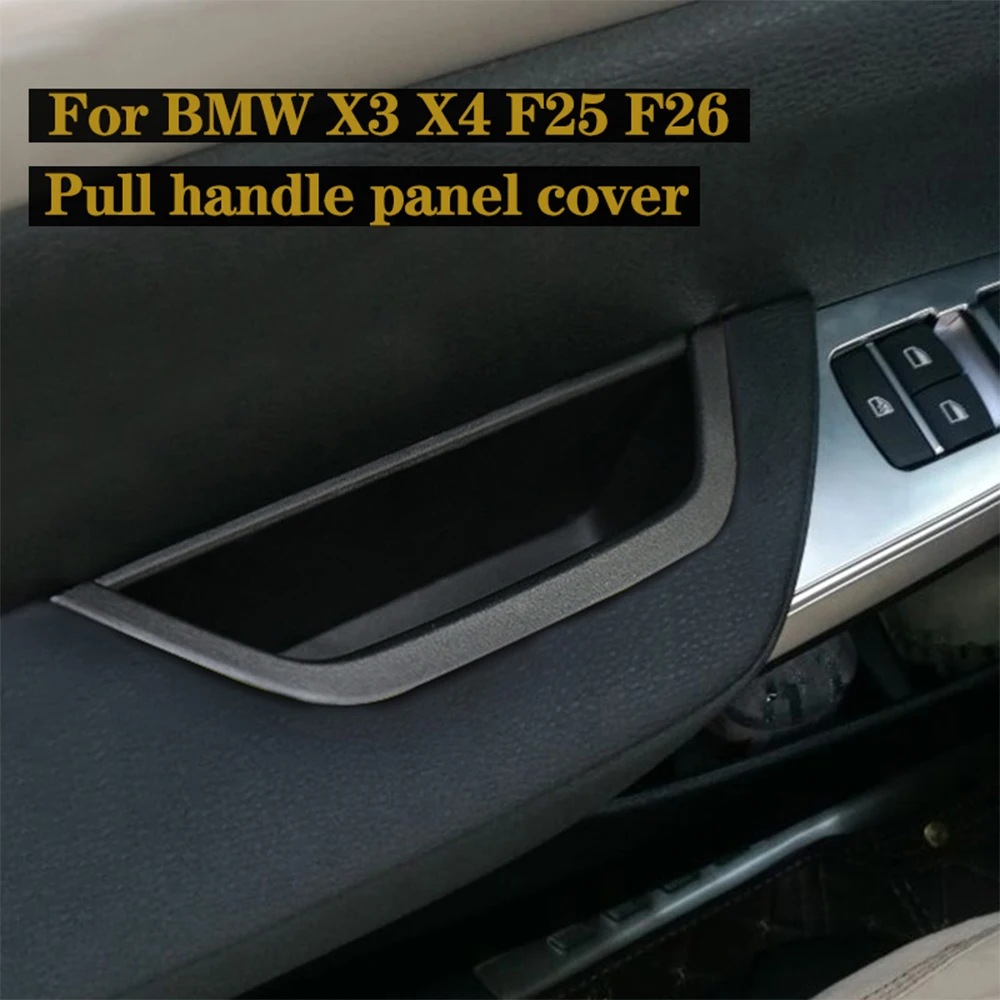 Maniglia Interna Maniglie Interne LHD RHD Porta Interna Maniglia Bracciolo Pannello Copertura Trim Per BMW X3 X4 F25 F26 2010-2016 2011 2012 2013 2014 2015(Carbon Fiber-RHD