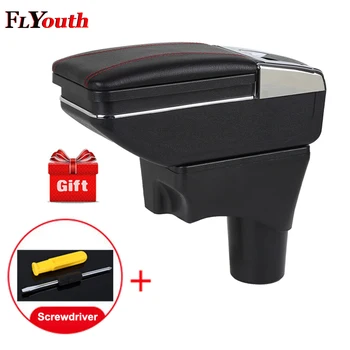 

Car Armrest Box For Nissan Sunny Versa 2011-2016 Pu Leather Central Store Content Box Cup Holder Car-Styling Accessories Parts