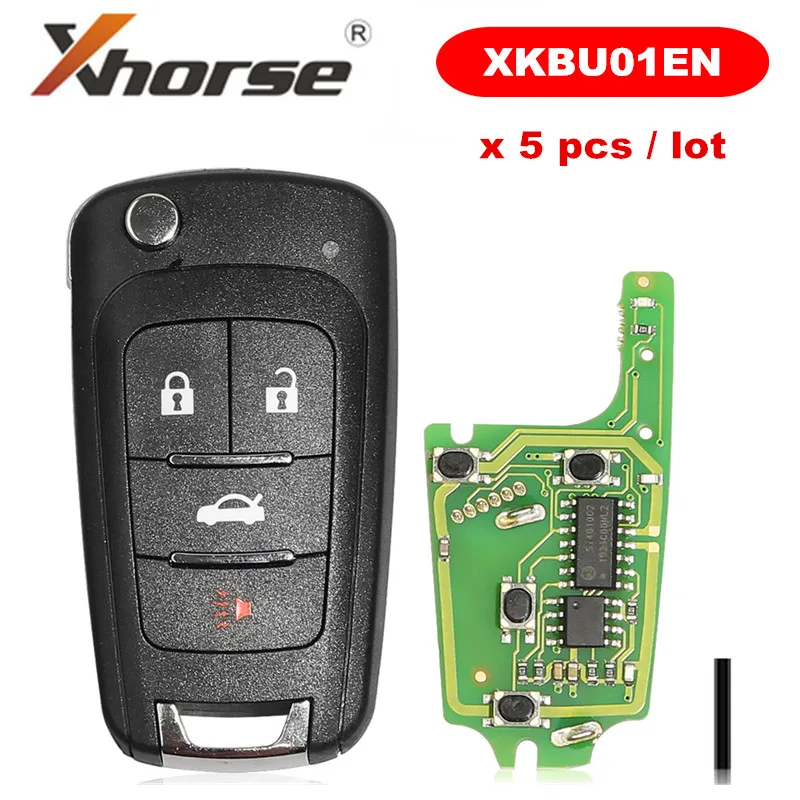 Универсальный пульт дистанционного управления XHORSE XKBU01EN для Buick style 4 кнопки VVDI Key