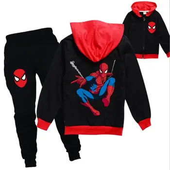 

Disney Spiderman Kids Clothing Sets Children suit Boys Tracksuits Kids Brand Sport Suits Coat Top +Pants 2pcs Set