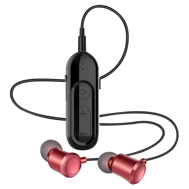 Bluetooth 5 0 Receiver with Earphone Mic 3 5mm Jack AUX Wireless o Adapter for Car Headphone Speaker Stereo Music